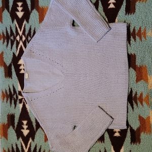 Soft Purple / Lavender Chenille Style Crop Sweater